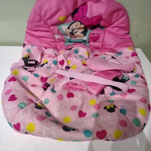 Minnie Mouse Bouncer Replacement Seat Cover Only Baby Equipment Girl Pink